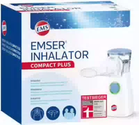 Emser Inhalator Compact 1 Stück Gratis Inhalationslösung 20 X 5 ml Ampullen