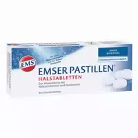 Emser Pastillen ohne Menthol Zuckerfrei 30 st Lutschtabletten