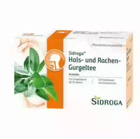 Sidroga Hals Und Rachen Gurgeltee Filterbeutel 20x2 5 G Tee