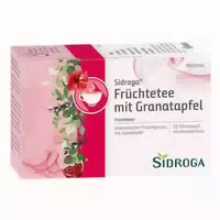 Sidroga Wellness Früchtetee Mit Granatapfel Filterbeutel 20x2 0 G Tee