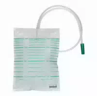 Urin Auffangbeutel Unsteril 1,5 l Ablauf Rückl