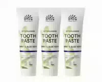 Urtekram Zahncreme Mint & Green Tea Zahnpasta Fluoridfrei