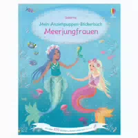 Mein Anziehpuppen Stickerbuch: Meerjungfrauen