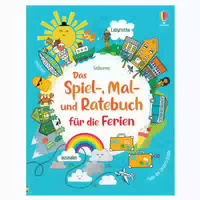 Das Spiel , Mal Und Ratebuch Für Die Ferien