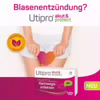 Utipro Akut & Protect Harnwegsinfekten 45 St Hartkapseln