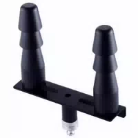 Vac U Lock Hismith Double Vac U Lock Adapter Schwarz
