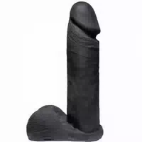 Vac U Lock Ur3 Code Black Realistischer Dildo 20 Cm