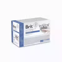 Brit Veterinary Diet Grain Free Recovery Cat Fillets In Gravy Salmon 12x85g Für Katzen In Der Rekonvaleszenz 1,02 Kg