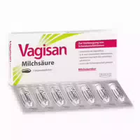 Vagisan Milchsäure Vaginalzäpfchen 7 st Vaginalsuppositorien