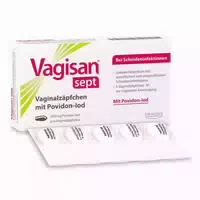 Vagisan Sept: Antiseptische Vaginalzäpfchen Mit Povidon Iod Bei Scheideninfektionen