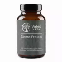 Valeo Vita Stress Protect – Ksm 66 Ashwagandha, Rosenwurz & Vitalpilze mit B Vitaminen – 90 Kps