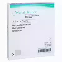 Varihesive Extra Dünn 7,5x7,5 cm Hkv Hydroaktiv 5 st