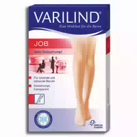 Varilind Job Kniestrümpfe 100 den Teint Gr S 37,5 40