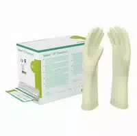 Vasco Op Powdered Handschuhe Latex Größe 7,0 Naturweiß