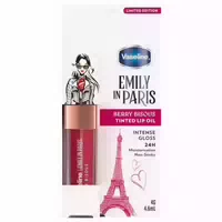 Vaseline Emily in Paris Getöntes Lippenöl Limitierte Auflage Farbton : Berry Küsschen