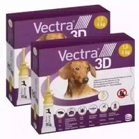 Vectra 3d für Hunde von 1,5 4 kg