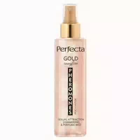 Perfecta Pheromone Active Parfümierter Körpernebel Gold Sexyfire 200ml 0,2 L