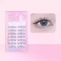 Veecci Cat Elf Self Adhesive False Eyelashes 42pcs Thick Cat Elf