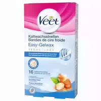 Veet Easy Grip Kaltwachsstreifen für Bikinizone & Achselhöhlen Sensitive