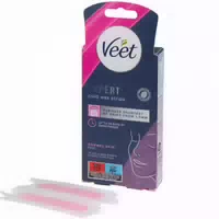 Veet Veet Pure Kaltwachsstreifen für das Gesicht, Empfindliche Haut, 20 Streifen