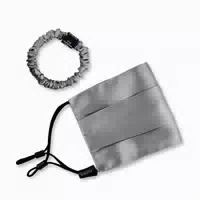 Allure & Doux Gesichtsmaske und Scrunchie S aus Seide