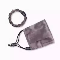 Allure & Doux Gesichtsmaske und Scrunchie S aus Seide