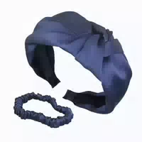 Doux Set Scrunchies S und m aus Seide 2 st
