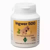 Ingwer 500 Kapseln 90 St