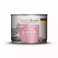 Venandi Animal Kitten Huhn mit Lachsöl