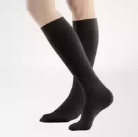 Venotrain Soft K2 Ad N Long M Anthrazit Mit Spitze
