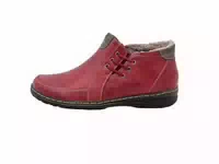 Boots Stiefeletten Gefüttert Rot 42