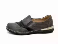 Komfort Damen Mokassins Halbschuhe Dunkelbraun Hellbraun 36