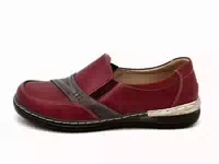 Komfort Damen Mokassins Halbschuhe Schwarz Grau 39