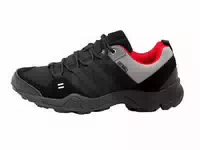 Herren Atmungsaktive Wanderschuhe Schwarz Rot 41