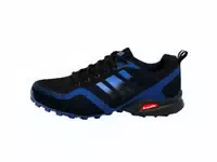 Laufschuhe Sneaker Turnschuhe Schwarz Königsblau 41