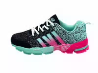 Sportschuhe Turnschuhe Laufschuhe Navy Grün Fuchsia 38