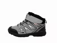 Winter Trekkingschuhe Gefütterte Boots Schwarz Dunkelgrau 38