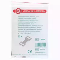 Verbandklammern Braun 50 st