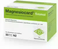 Magnesiocard 5 Mmol Pulver 50 Beutel
