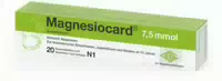 Magnesiocard 7,5 Mmol Brausetabletten 20 st Brausetabletten