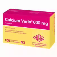 Calcium Verla 600 mg 100 st Filmtabletten
