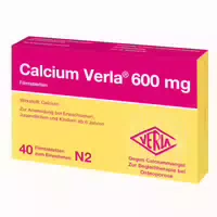 Calcium Verla 600mg 40 st Filmtabletten