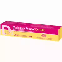Calcium Verla D 400 20 st Brausetabletten