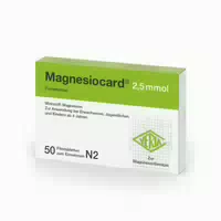 Magnesiocard 2,5 Mmol 50 St Filmtabletten
