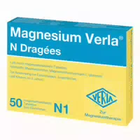 Magnesium Verla N Dragees 50 St Tabletten Magensaftresistent