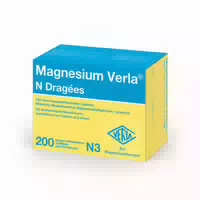 Magnesium Verla N Dragées 10x100 st Tabletten Magensaftresistent
