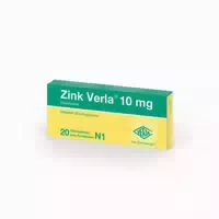 Zink Verla 10mg 100 St Filmtabletten