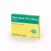 Zink Verla Otc 20 Mg Filmtabletten 100 St