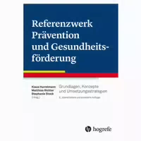 Referenzwerk Prävention Und Gesundheitsförderung 1 St