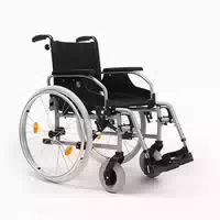 Standardrollstuhl D100 Sitzbreite 52, Druckbremse